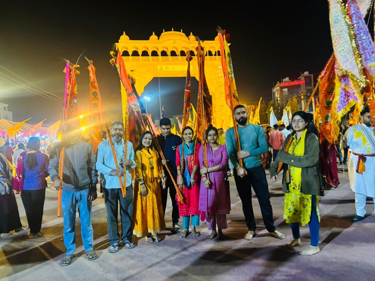 Khatu Shyam Ji temple gate, Mela